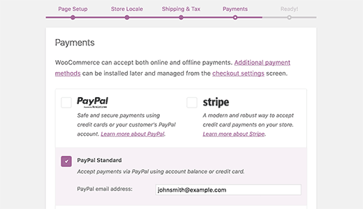 Payment Options in WooCommerce