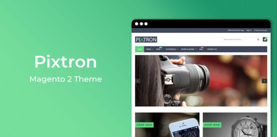 Pixtron Magento Theme