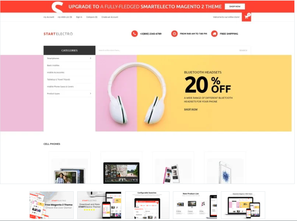 StartElectro Magento Theme