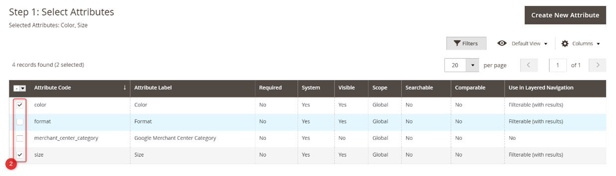 magento configurable product