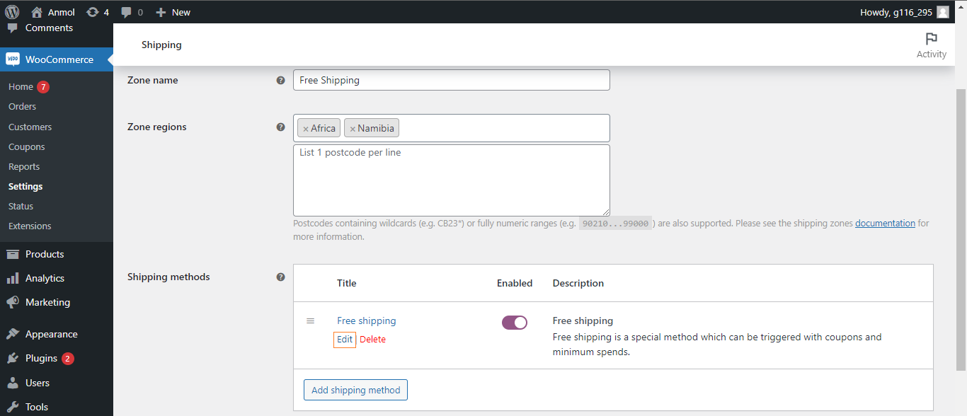 WooCommerce Checkout Page