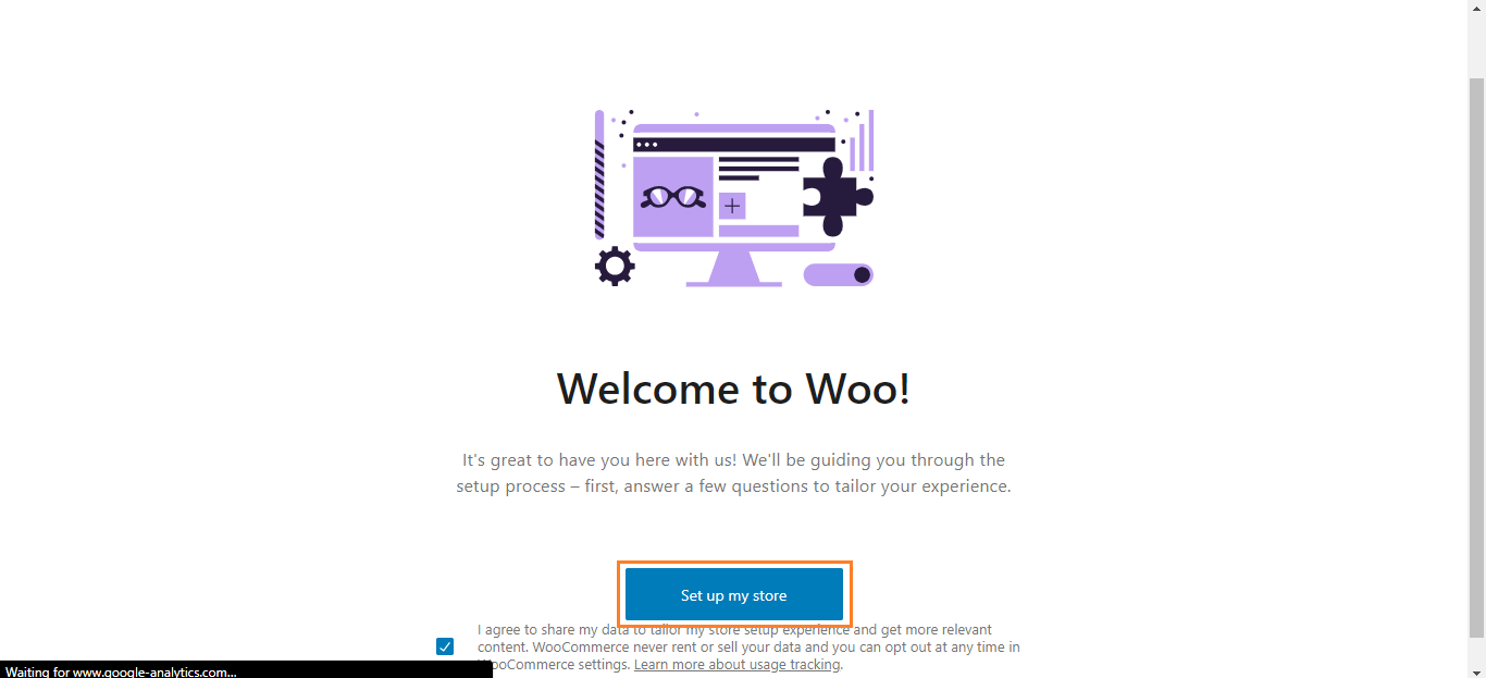 woocommerce guide - Set up my store