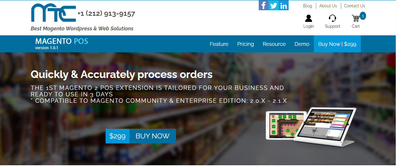 Magento POS Extensions - Mosaic Tech