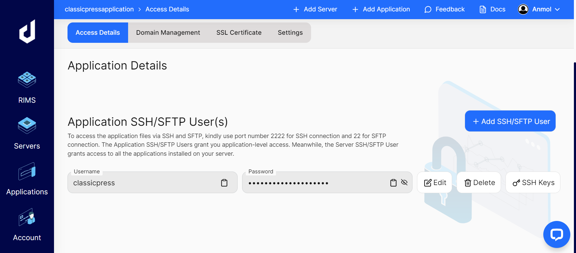 Install ClassicPress on Cloud - Adding Users