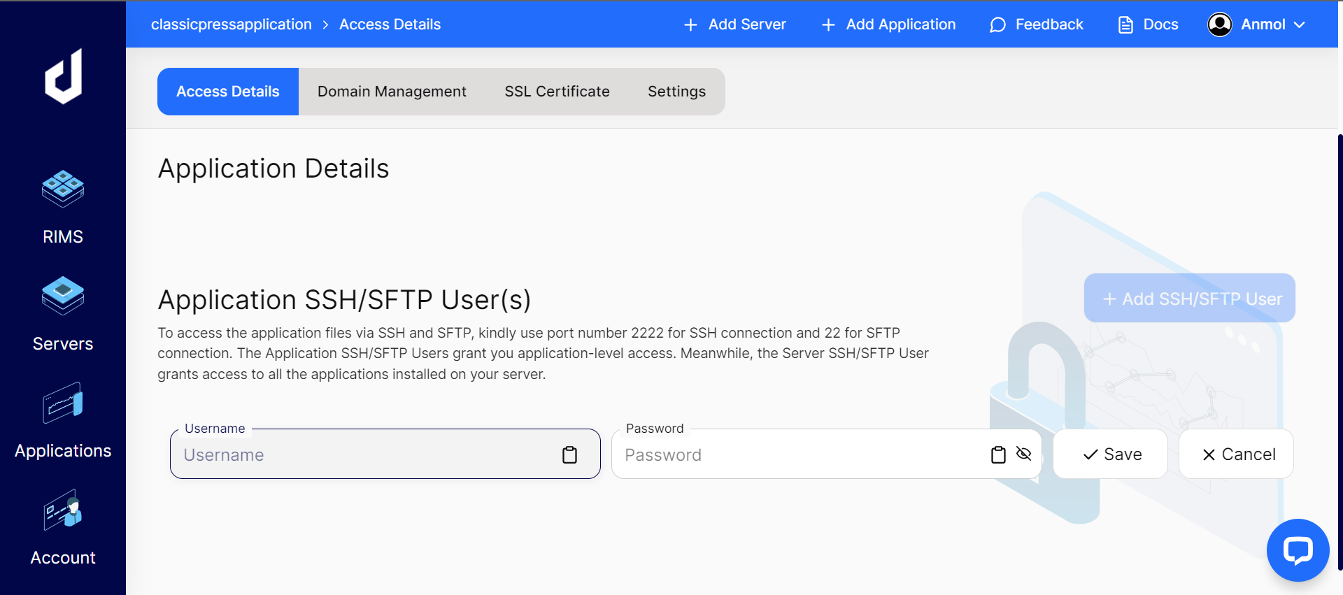 Install ClassicPress on Cloud - Adding Users