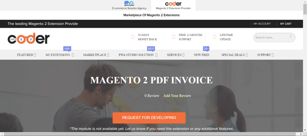 Magento 2 Invoice extension